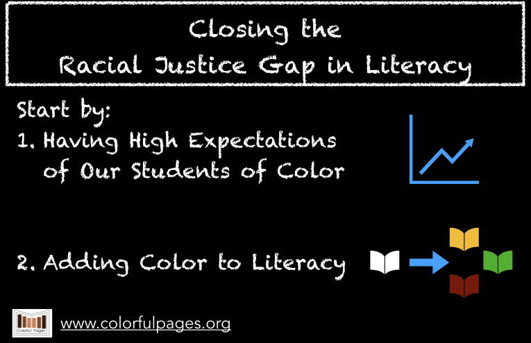Closing the Racial Justice Gap in Literacy by Colorful Pages