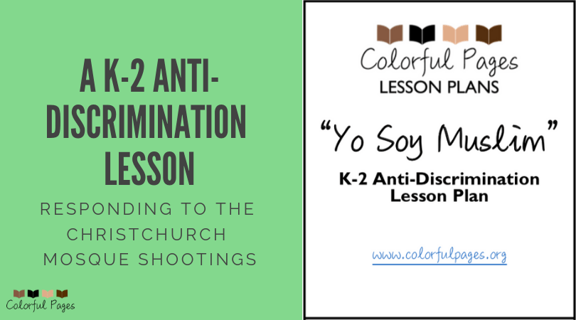 A K-2 Anti Discrimination Lesson: Responding to the Christchurch Mosque Shootings